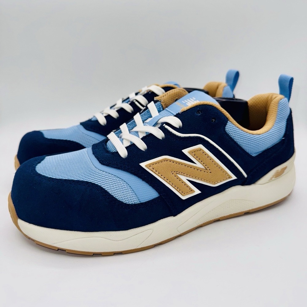 New Balance Elite Lite Sneakers Men's Size 9 Blue Composite Toe Work Shoes